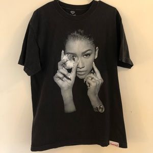 Diamond Supply Tee | Zendaya Size Large